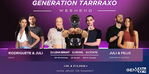 Generation Tarraxo weekender D\u00fcsseldorf
