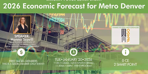 January Power Lunch: 2026 Economic Forecast for Metro Denver