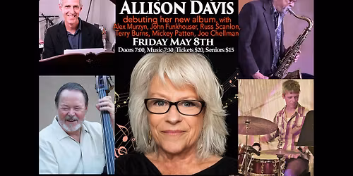 Jazz Singer Allison Davis NM Music Awards Nominee for Best Jazz CD