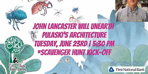 Unearth Pulaski's Architecture & Scavenger Hunt Kick-off