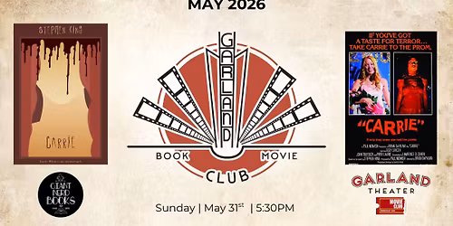 Garland Book Club | May 2026