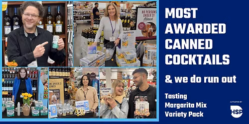 Try Cutwater Canned Cocktails at Albertsons - Las Vegas - N. Hualapai Way
