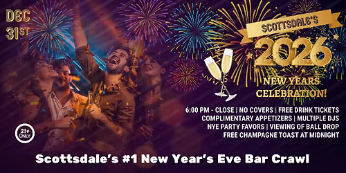 Scottsdale NYE Bar Crawl