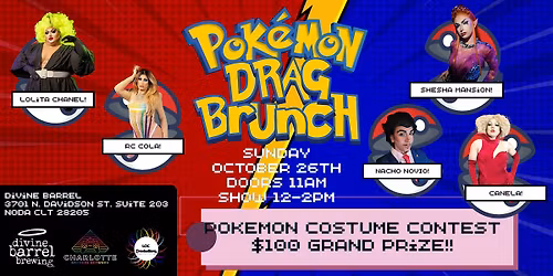 CGN Presents: Pok\u00e9mon Level Up Drag Brunch