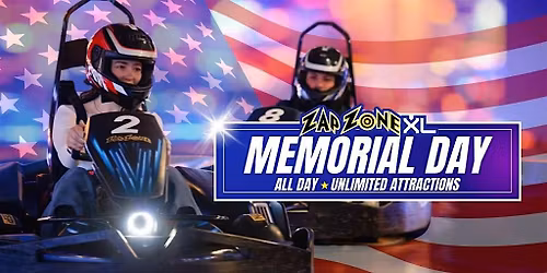 Memorial Day Special | Zap Zone XL Lansing