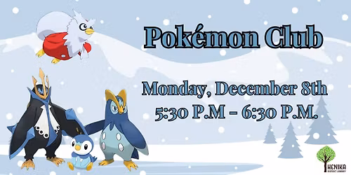 Pok\u00e9mon Club - Now on Monday!