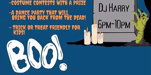A Haunted Harry Halloween Party! featuring DJ Harry!