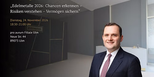 Edelmetalle 2026: Chancen erkennen - Risiken verstehen - Verm\u00f6gen sichern