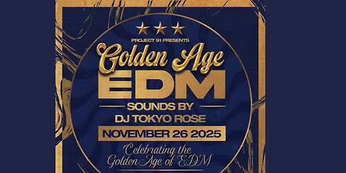EDM Rewind - Golden Age of EDM at Photo City Music Hall