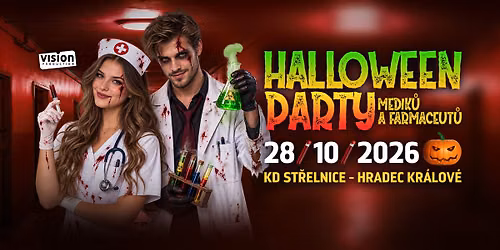 HALLOWEEN PARTY MEDIK\u016e, FARMACEUT\u016e & ISU - KD ST\u0158ELNICE HRADEC KR\u00c1LOV\u00c9