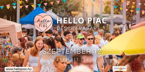 HELLO PIAC \/\/ Erzs\u00e9bet t\u00e9r \/\/ szeptember 12.