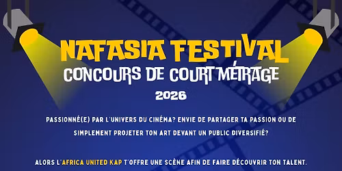 Nafasia Festival : L\u2019art du cin\u00e9ma