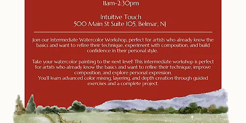 Intermediate Watercolor Workshop