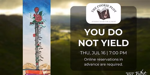 Paint & Sip - You Do Not Yield