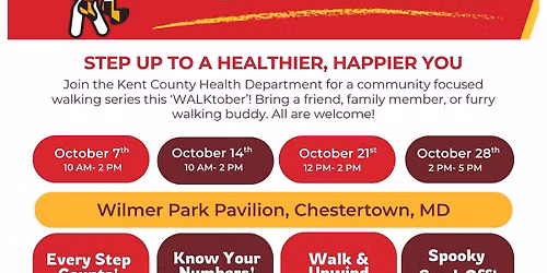 WALKtober Kickoff: Every Step Counts!
