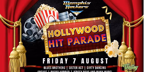 Memphis Rockers presents Hollywood Hit Parade @ Valley Social, Swan Valley