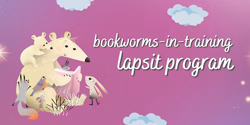 Bookworms in Training Lap Sit