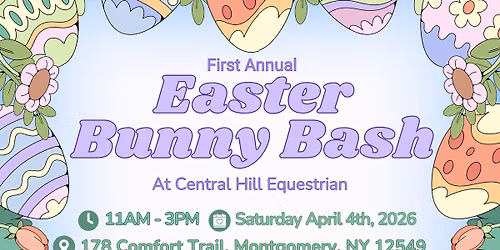 First Annual Easter Bunny Bash
