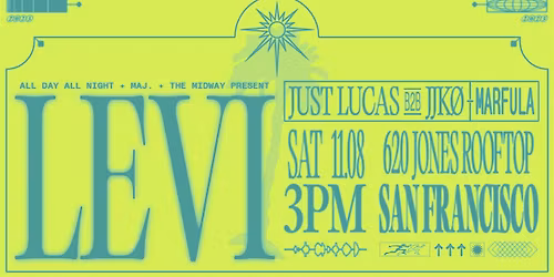 LEVI - Day Party at 620 Jones Rooftop