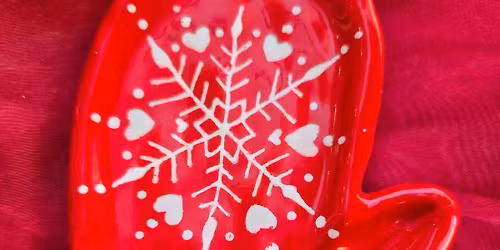 Kids Winter Workshop- Clay Hand Building Mitten Dish