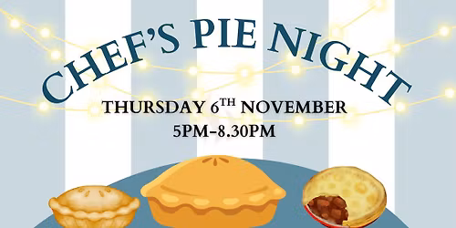 Chef's Pie Night