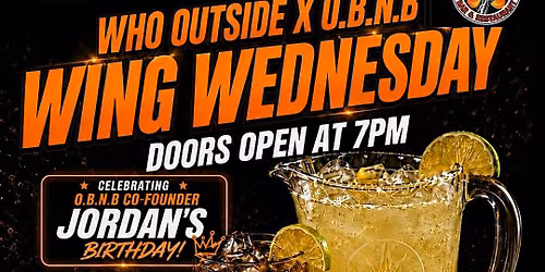 Who Outside X O.B.N.B Wing Wednesday