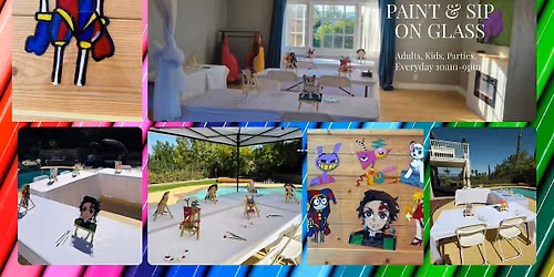 \u2728 Paint & Sip on Glass \u2013 A Creative Twist!