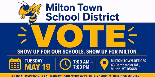 Show Up for Milton: School Budget Revote