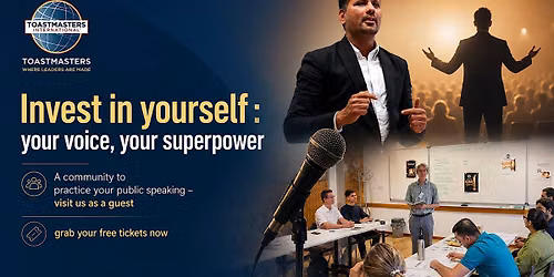 Speak with confidence: Toastmasters international (English)
