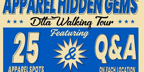 Apparel Manufacturing DTLA Walking Tour