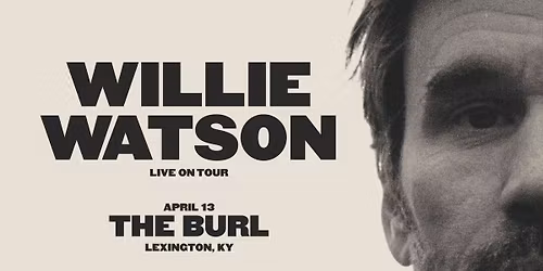 Willie Watson (Indoor Show)