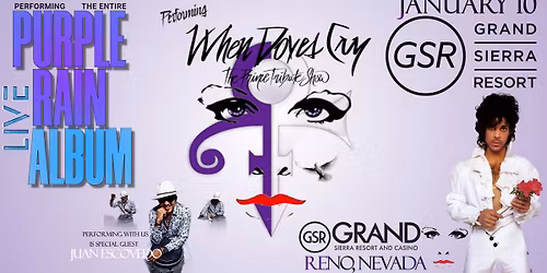 When Doves Cry - The Prince Tribute Show LIVE at The Grand Sierra Resort in Reno, Nevada