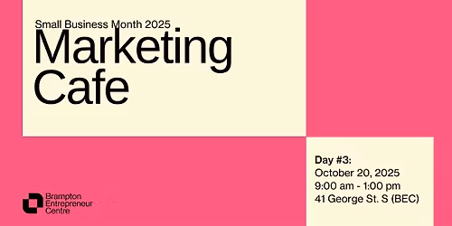 Digital Series Workshops - Marketing Cafe