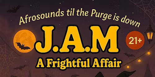 Afrosounds Until The Purge Is Down! Fancy Dress Special