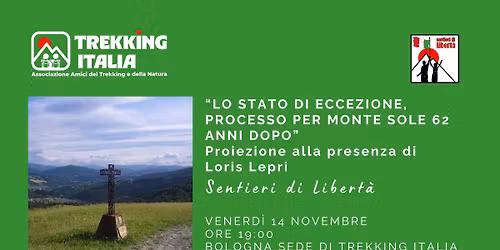 "Lo stato di eccezione. Processo a Monte Sole".  Proiezione alla presenza di Loris Lepri