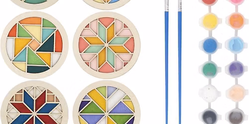 Wooden Coaster Painting Class