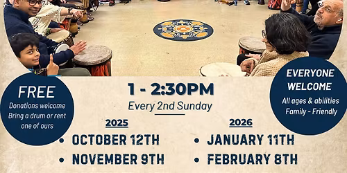 Livermore Drum Circle at the Bothwell Arts Center
