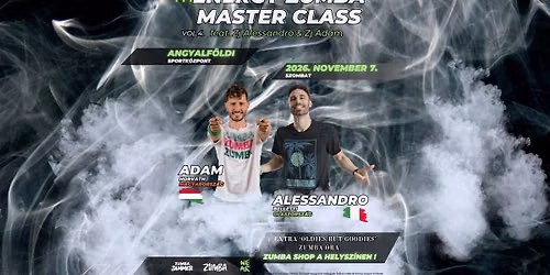 mENERGY Zumba\u00ae Masterclass Vol. 4. with ZJ\u2122 Alessandro Belletti and ZJ\u2122 Adam Horvath
