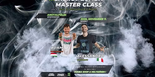 mENERGY Zumba\u00ae Masterclass Vol. 4. with ZJ\u2122 Alessandro Belletti and ZJ\u2122 Adam Horvath 