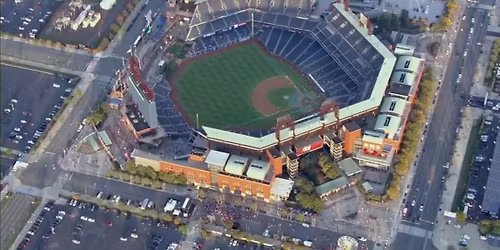 Parking Miami Marlins at Philadelphia Phillies
