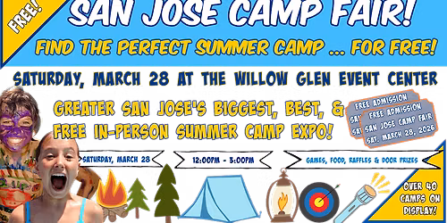 San Jose Camp Fair at the Willow Glen Event Center