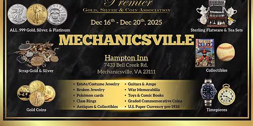 Mechanicsville, VA FREE 5- Day Event