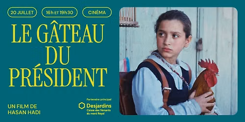 Le G\u00e2teau du pr\u00e9sident (2025) | Cin\u00e9-Outremont, Montr\u00e9al