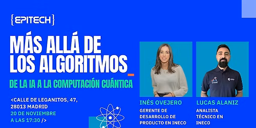 M\u00e1s all\u00e1 de los algoritmos: de la IA a la computaci\u00f3n cu\u00e1ntica