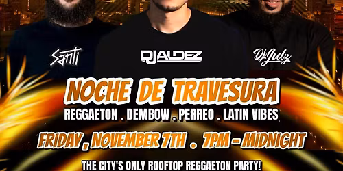 REGGAETON ON THE ROOF @ THE ASHFORD