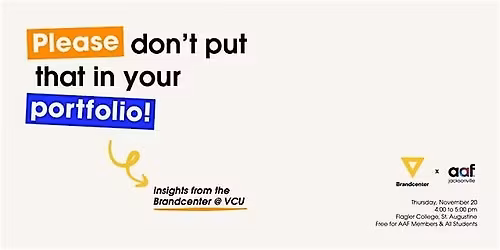 Please Don\u2019t Put That in Your Portfolio! Insights from Brandcenter @ VCU