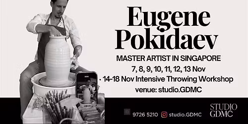 Eugene Pokidaev in Singapore