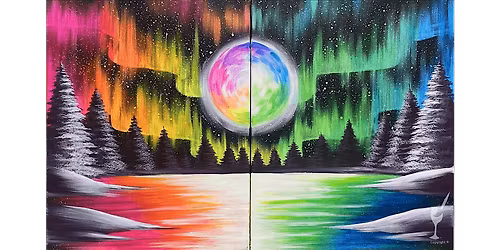 Cosmic Winter Love - Paint and Sip in Houston | Classpop!\u2122