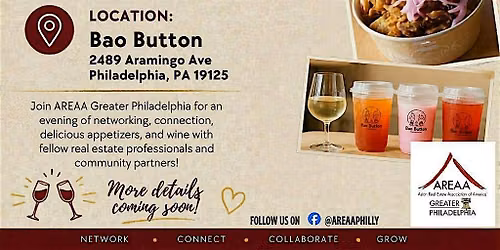 AREAA Greater Philadelphia Presents: AREAA EATS