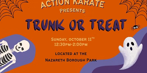 Action Karate Nazareth Trunk or Treat
